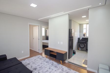 Sala de apartamento à venda com 2 quartos, 45m² em Tijuca, Contagem