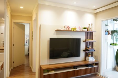 Sala de apartamento à venda com 2 quartos, 55m² em Mooca, São Paulo