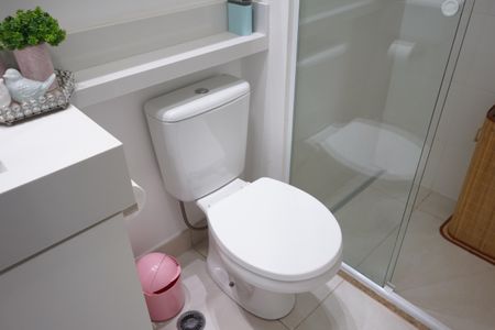 Apartamento à venda com 55m², 2 quartos e 1 vagaBanheiro da Suíte