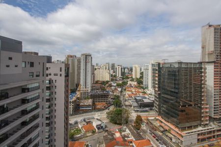 Vista da Varanda da Sala de apartamento para alugar com 1 quarto, 28m² em Jardim das Acacias, São Paulo