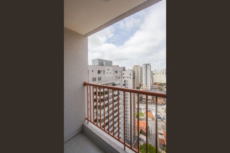 Varanda da Sala de apartamento para alugar com 1 quarto, 28m² em Jardim das Acacias, São Paulo