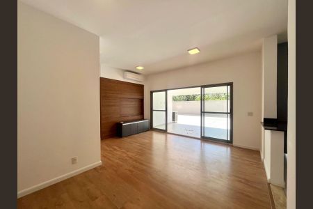Sala de apartamento para alugar com 3 quartos, 121m² em Nova Campinas, Campinas