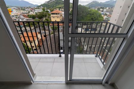 Varanda da Sala de apartamento para alugar com 2 quartos, 50m² em Campo Grande, Rio de Janeiro