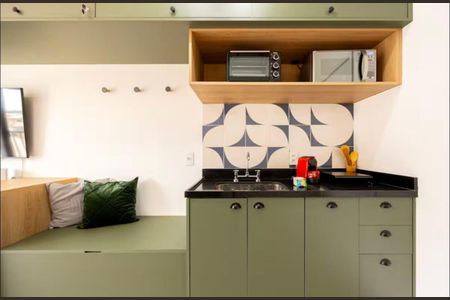 Studio à venda com 24m², 1 quarto e sem vagaCozinha