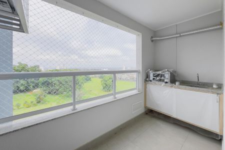 Varanda da Sala de apartamento para alugar com 2 quartos, 64m² em Vila Branca, Jacareí