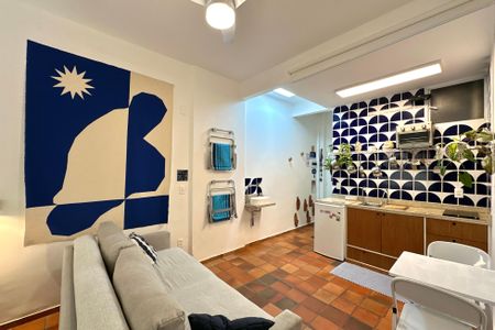 Studio à venda com 25m², 1 quarto e sem vaga