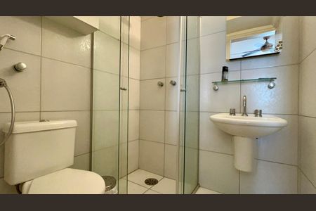 Apartamento para alugar com 86m², 1 quarto e 1 vaga Apartamento para alugar com 86m², 1 quarto e 1 vagaBanheiro da Suíte