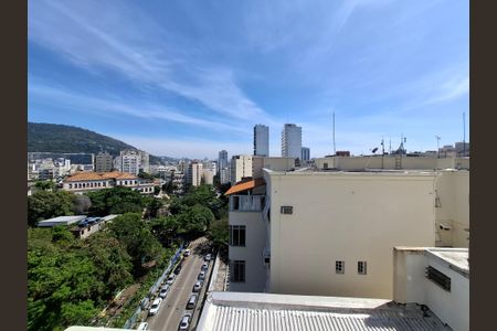 Vista da sala de apartamento à venda com 3 quartos, 100m² em Flamengo, Rio de Janeiro
