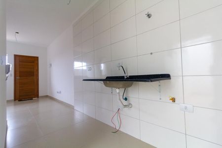 Sala, Cozinha e Área de Serviço de apartamento à venda com 2 quartos, 36m² em Vila Ré, São Paulo