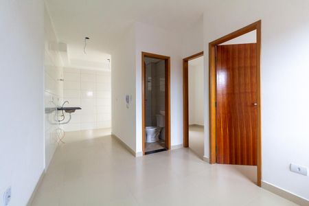 Sala, Cozinha e Área de Serviço de apartamento à venda com 2 quartos, 36m² em Vila Ré, São Paulo