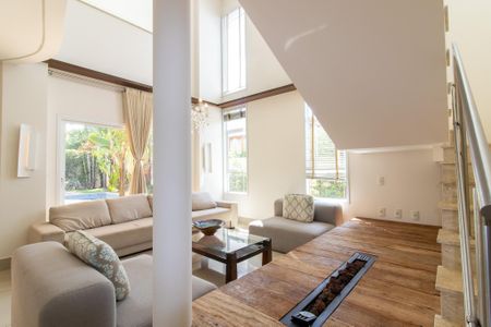 Sala de casa de condomínio para alugar com 4 quartos, 320m² em Bosque das Palmeiras, Campinas