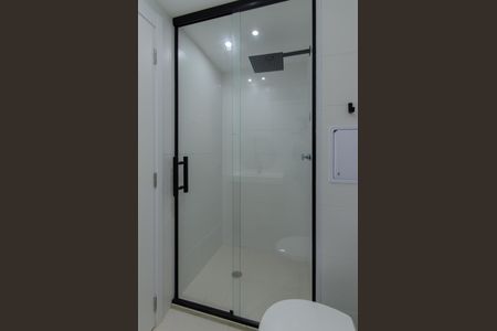 Banheiro de kitnet/studio para alugar com 1 quarto, 25m² em Vila Mariana, São Paulo