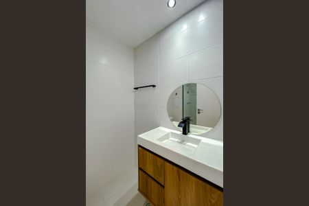 Studio para alugar com 25m², 1 quarto e sem vaga Studio para alugar com 25m², 1 quarto e sem vagaBanheiro Social