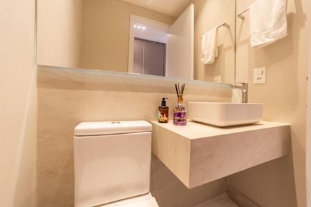 Apartamento à venda com 80m², 2 quartos e 2 vagasLavabo