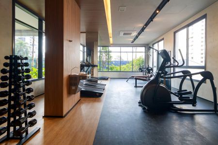 Apartamento à venda com 330m², 4 quartos e 4 vagas Apartamento à venda com 330m², 4 quartos e 4 vagasAcademia