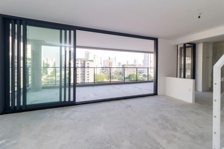 Sala de apartamento à venda com 4 quartos, 329m² em Brooklin, São Paulo