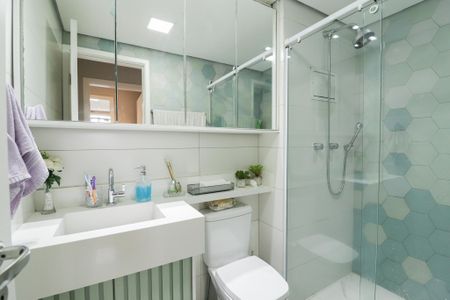 Apartamento para alugar com 92m², 3 quartos e 2 vagasBanheiro Social