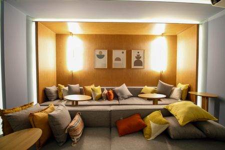 Studio à venda com 27m², 1 quarto e sem vaga Studio à venda com 27m², 1 quarto e sem vagaÁrea Comum - Cinema