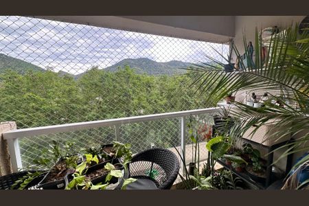 Varanda de apartamento à venda com 3 quartos, 77m² em Recreio dos Bandeirantes, Rio de Janeiro