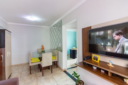 Sala de apartamento para alugar com 2 quartos, 49m² em Santa Maria, Osasco