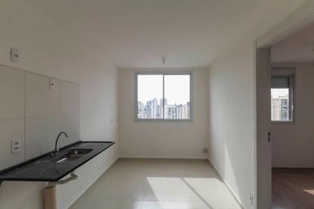 Sala/Cozinha de apartamento para alugar com 1 quarto, 25m² em Vila Prudente, São Paulo