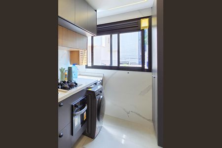 Área de Serviço de apartamento para alugar com 1 quarto, 42m² em Centro, São Bernardo do Campo