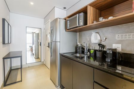 Studio à venda com 30m², 1 quarto e sem vagaCozinha