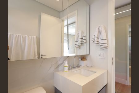 Apartamento à venda com 91m², 2 quartos e 2 vagasBanheiro da Suíte 1