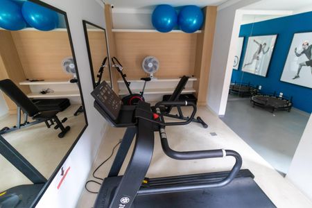 Apartamento para alugar com 44m², 2 quartos e sem vagaÁrea comum - Academia