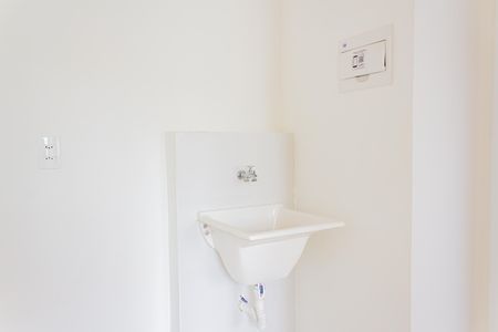 Apartamento para alugar com 34m², 2 quartos e sem vaga Apartamento para alugar com 34m², 2 quartos e sem vagaDetalhe da area de serviço