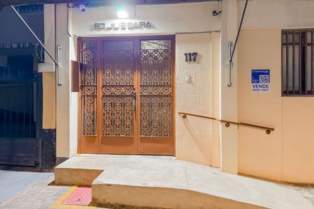 Apartamento à venda com 41m², 2 quartos e 1 vagaFachada + Plaquinha