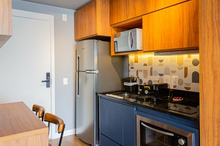 Studio à venda com 29m², 1 quarto e sem vaga Studio à venda com 29m², 1 quarto e sem vagaCozinha