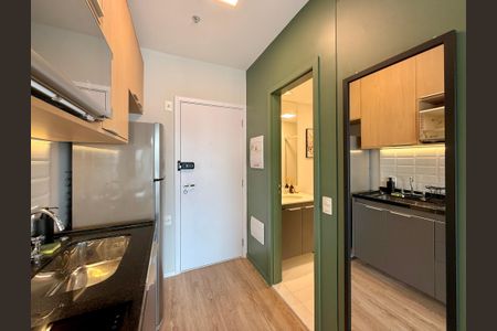 Studio à venda com 30m², 0 quarto e sem vagaCozinha 