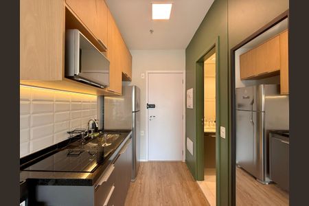Studio à venda com 30m², 0 quarto e sem vagaCozinha 