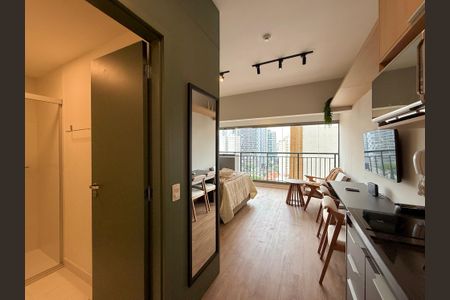 Studio à venda com 30m², 0 quarto e sem vagaCozinha 