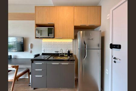 Studio à venda com 30m², 0 quarto e sem vagaCozinha 