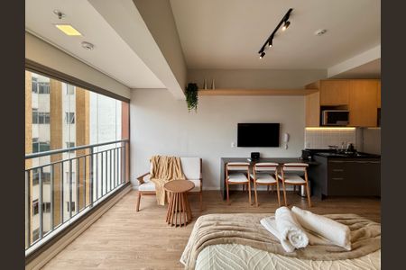 Studio à venda com 30m², 0 quarto e sem vagaQuarto