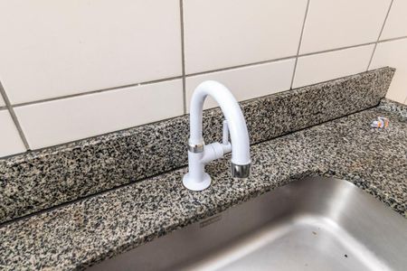 Apartamento à venda com 49m², 2 quartos e 2 vagasCozinha - Torneira