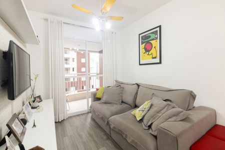 Sala  de apartamento à venda com 3 quartos, 72m² em Vila Azevedo, São Paulo