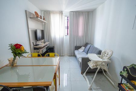 Sala de apartamento à venda com 2 quartos, 47m² em Conjunto Helena Antipoff, Belo Horizonte