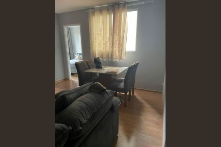 Sala de apartamento à venda com 2 quartos, 45m² em Chácara Contagem, Contagem
