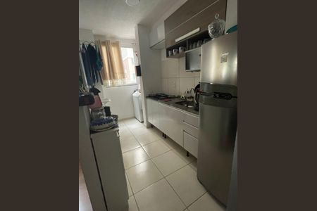Cozinha e Área de Serviço de apartamento à venda com 2 quartos, 45m² em Chácara Contagem, Contagem
