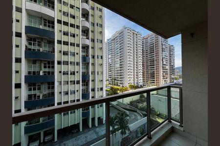 Varanda da Sala de apartamento para alugar com 2 quartos, 70m² em Recreio dos Bandeirantes, Rio de Janeiro
