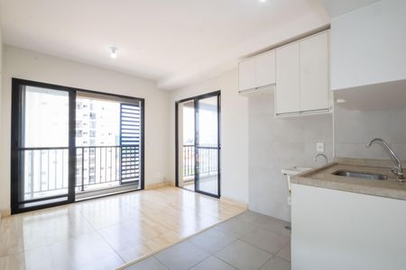 Sala/Cozinha de apartamento para alugar com 1 quarto, 40m² em Jardim do Lago, São Paulo