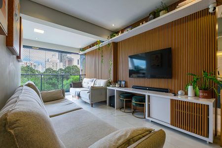 Sala/Cozinha de apartamento à venda com 2 quartos, 72m² em Cerqueira César, São Paulo