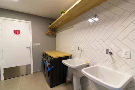 Studio para alugar com 28m², 1 quarto e sem vagaÁrea comum - Lavanderia