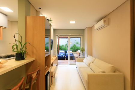 Sala sala  de apartamento à venda com 2 quartos, 127m² em Jardim Leonor, São Paulo