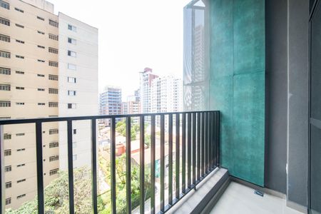 Apartamento para alugar com 35m², 1 quarto e sem vagaVaranda