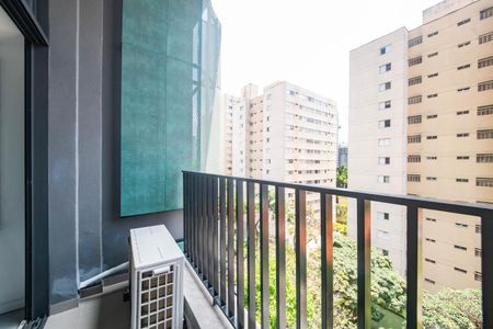 Apartamento para alugar com 35m², 1 quarto e sem vagaVaranda