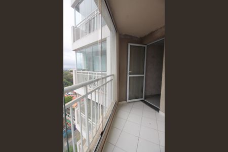 Varanda da Sala de apartamento à venda com 2 quartos, 54m² em Jardim Monte Alegre, Taboão da Serra